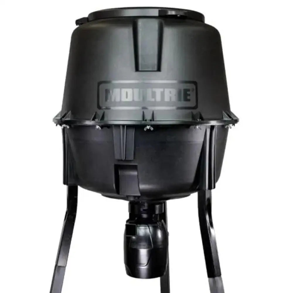 Moultrie Feeders Quick Lock Directional Tripod 30-gallon Buy at Faith and Freedom Outdoors