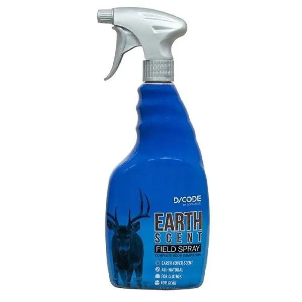 Moultrie Field Products Code Blue Earth Scented Spray 24 Oz Bottle Buy at Faith and Freedom Outdoors