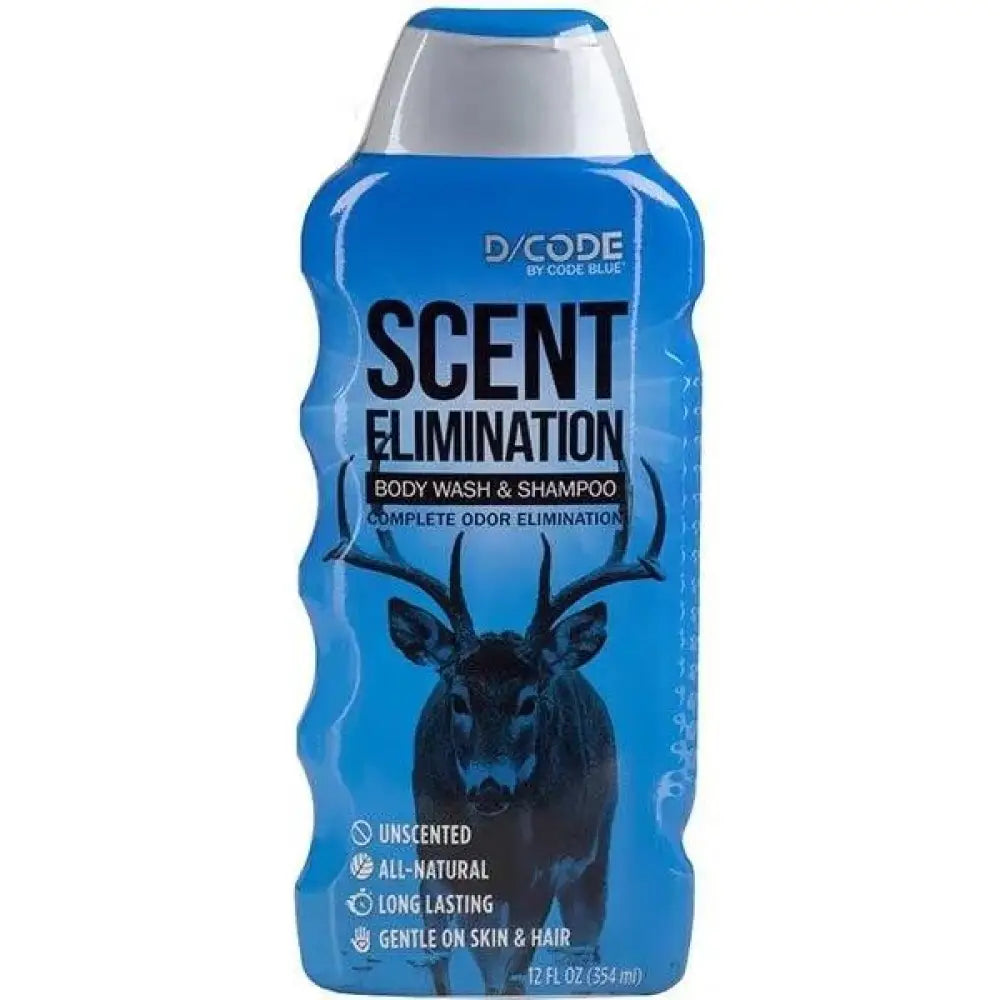 Moultrie Hygiene Products Code Blue Scent Elimination Body Wash & Shampoo 12 Oz Bottle Buy at Faith and Freedom Outdoors