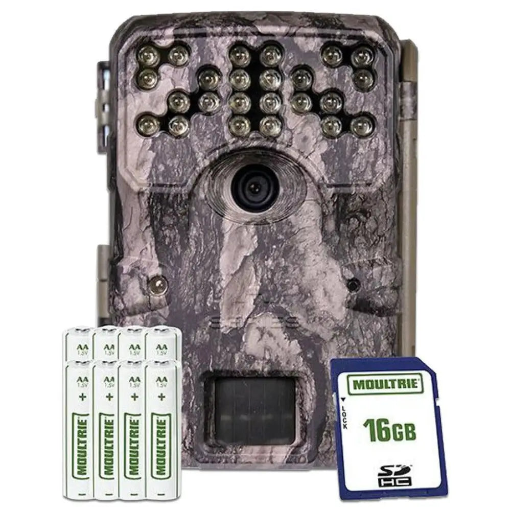 Moultrie Non Cellular Trail Cameras A-900i Camera Bundle with 16gb Sd Card 8aa Batteries Strap 30mp Buy at Faith