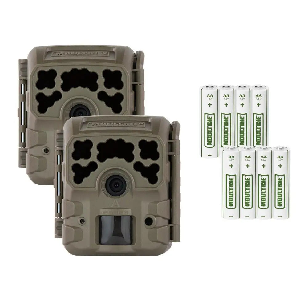 Moultrie Non Cellular Trail Cameras Micro-321 Kit 2 Pack Camera Tan 32mp Buy at Faith and Freedom Outdoors