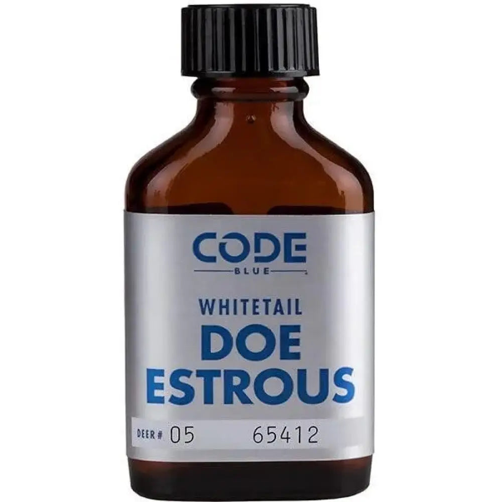 Moultrie Scent Attractants Code Blue Doe Estrous 1 Oz Buy at Faith and Freedom Outdoors