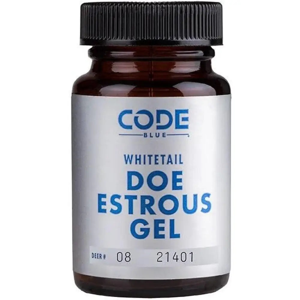 Moultrie Scent Attractants Code Blue Doe Estrous Gel 2 Oz Buy at Faith and Freedom Outdoors