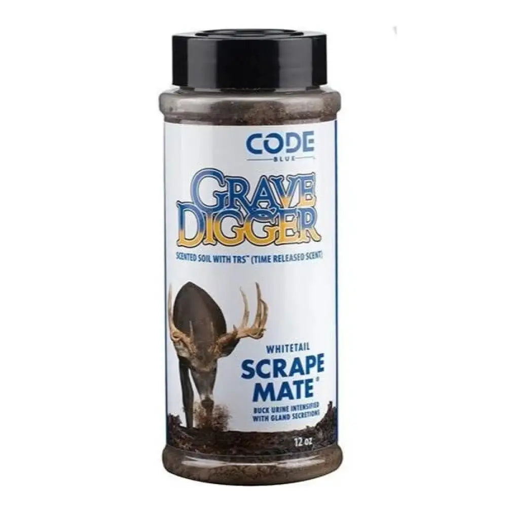 Moultrie Scent Attractants Code Blue Grave Digger Scrape Mate 12 Oz Buy at Faith and Freedom Outdoors