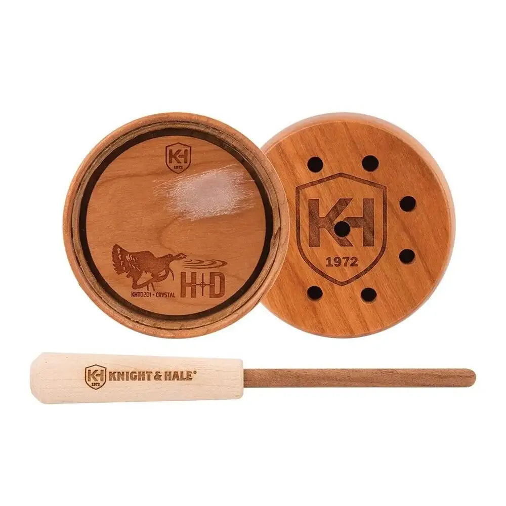 Moultrie Slate & Glass Calls Knight Hale Hd Crystal Surface Turkey Pot Call Buy at Faith and Freedom Outdoors