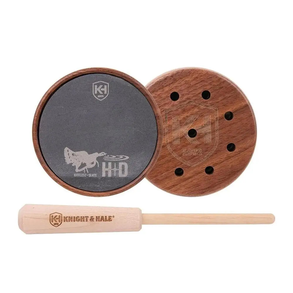 Moultrie Slate & Glass Calls Knight Hale Hd Surface Turkey Pot Call Buy at Faith and Freedom Outdoors