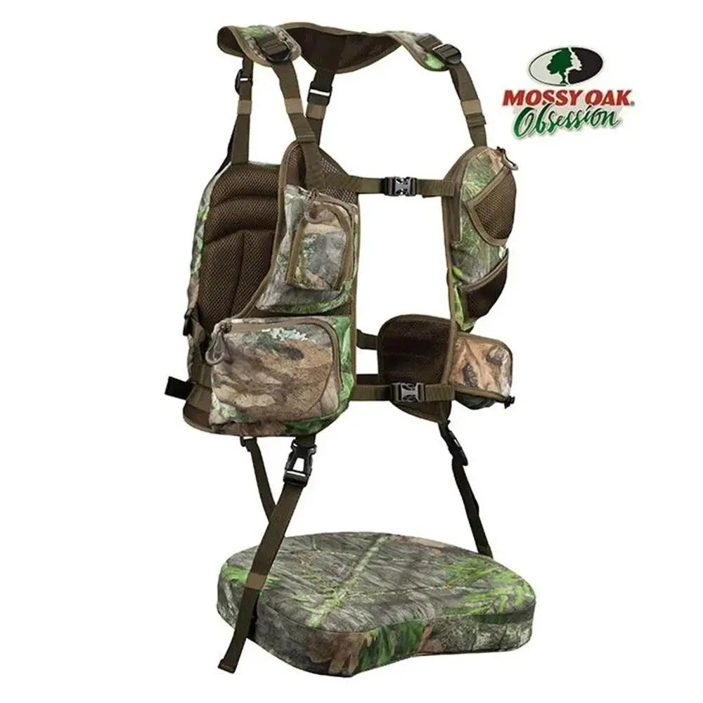 Moultrie Turkey Vests Knight & Hale Run N’ Gun 200 Vest Mossy Oak Obsession Buy at Faith and Freedom Outdoors