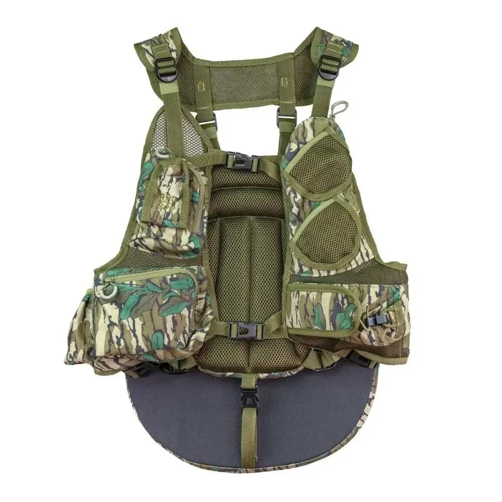 Moultrie Turkey Vests|shooting Vests Knight & Hale Run n Gun Vest Mossy Oak Greenleaf Buy at Faith and Freedom Outdoors