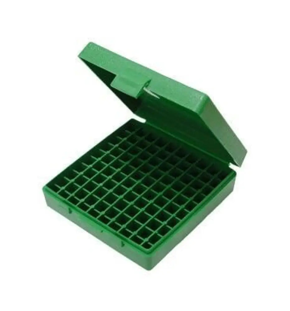 Mtm Ammo Boxes 100rd Flip Top Ammunition Box for 9mm Luger 380 Auto Green Buy at Faith and Freedom Outdoors