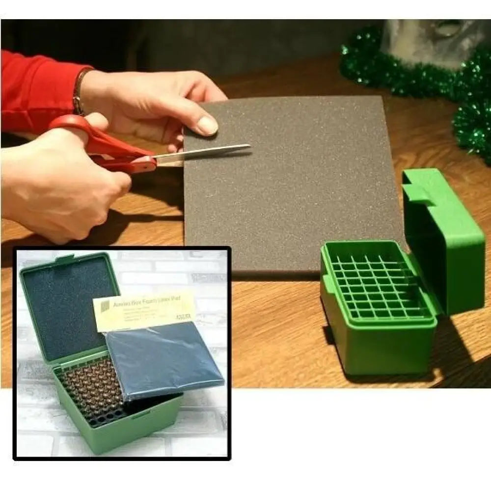 Mtm Ammo Boxes Ammunition Box Foam Liner Dark Grey Buy at Faith and Freedom Outdoors