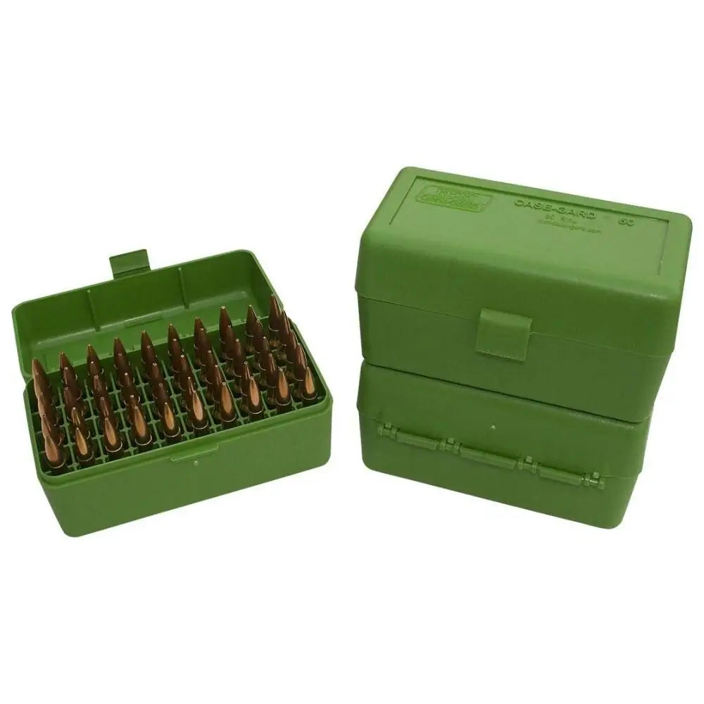 Mtm Ammo Boxes Case-gard R-50 Series Rifle Box Green Buy at Faith and Freedom Outdoors