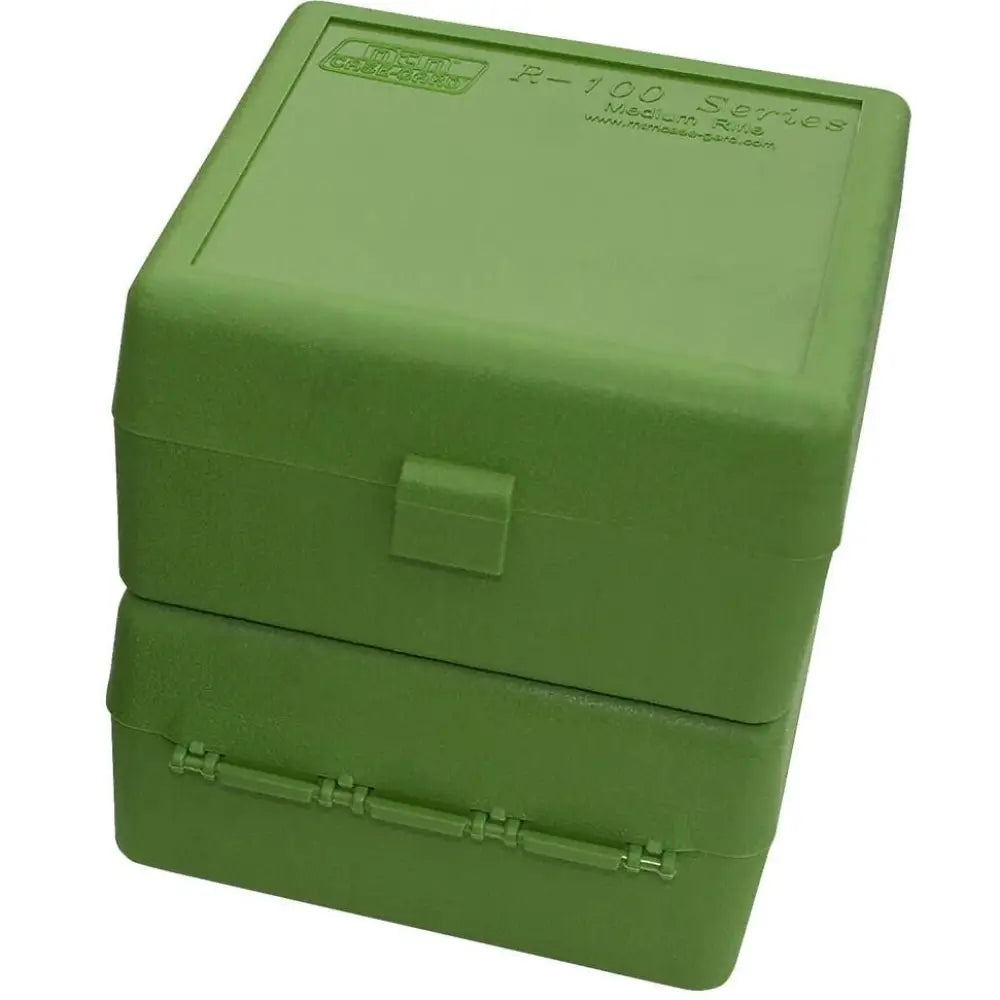 Mtm Ammo Boxes Case-gard Rm100 Series Rifle Box 308 Win 100 Rounds Green Buy at Faith and Freedom Outdoors