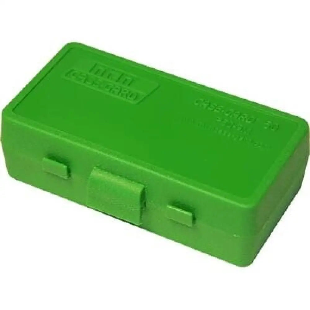 Mtm Ammo Boxes Case Guard P-50 Series Handgun Box 9mm Luger 50 Rounds Green Buy at Faith and Freedom Outdoors