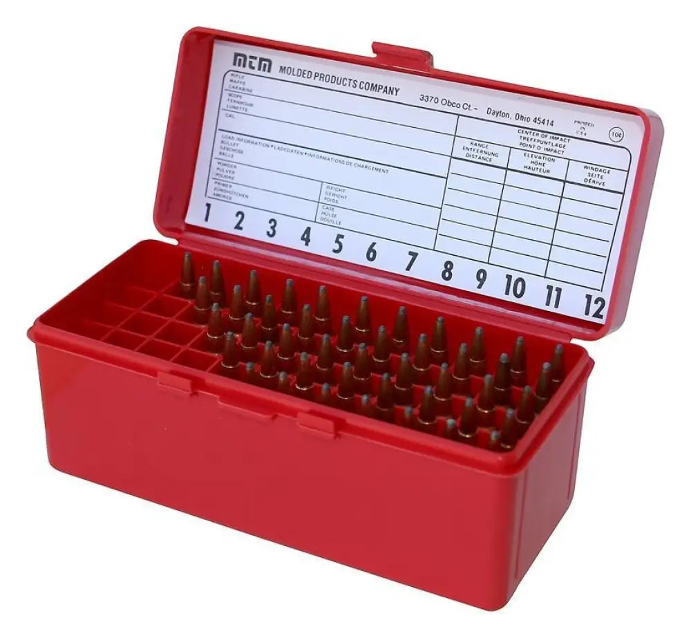 Mtm Ammo Boxes Gun-gard R-60 Series Rifle Box Red Buy at Faith and Freedom Outdoors