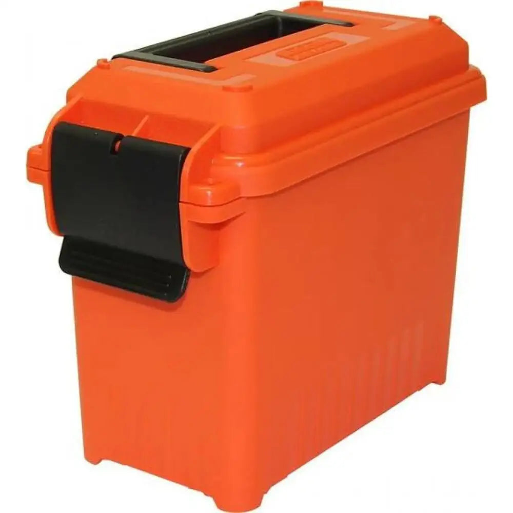 Mtm Ammo Boxes Mini can for Bulk Orange Buy at Faith and Freedom Outdoors