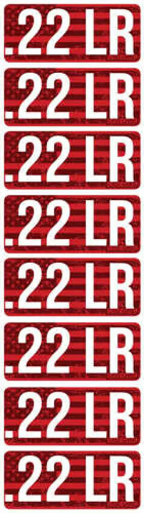 Mtm Ammo Caliber Labels.22lr 8-pack - Cl22lr