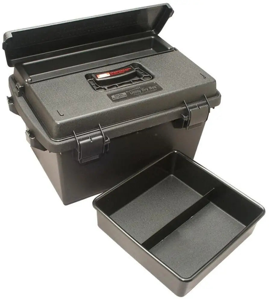 Mtm Ammo Cans & Dry Box 18.5’’ x 13’’ 10’’ Sportsmen’s Plus Utility Black Buy at Faith and Freedom Outdoors