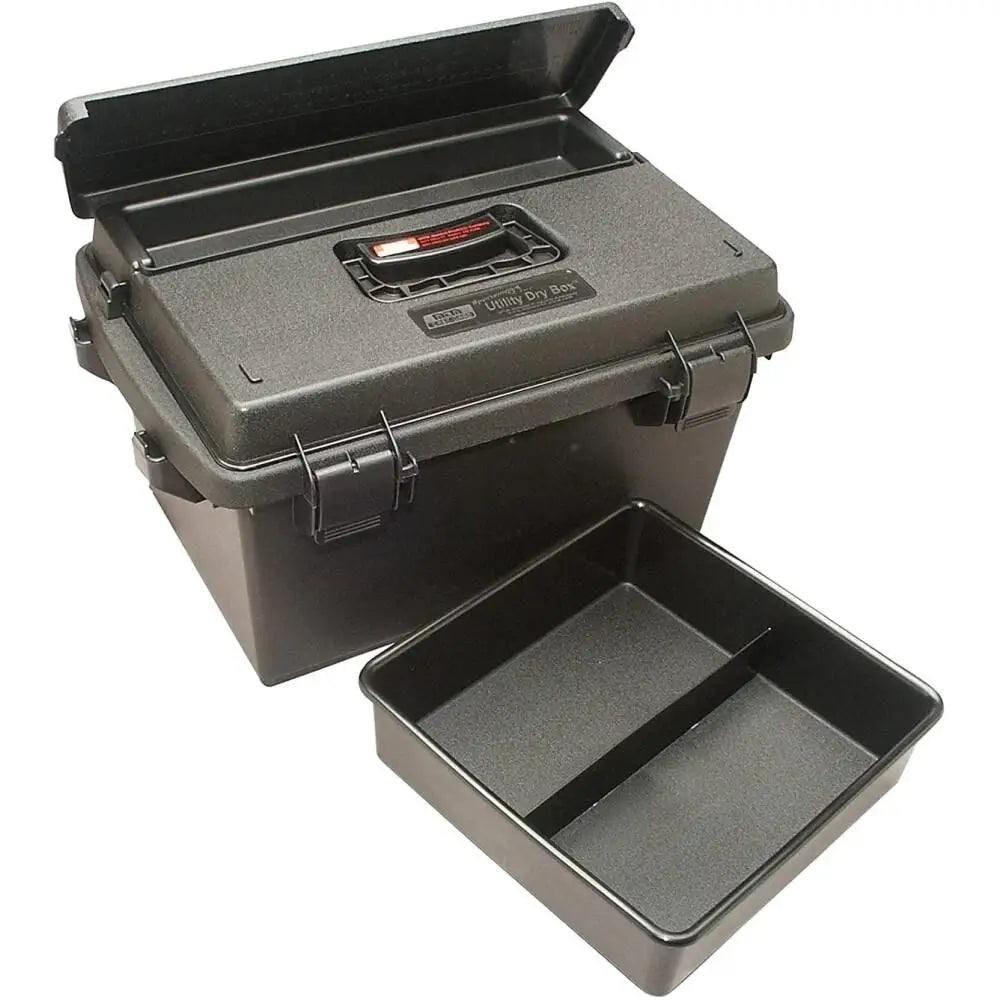 Mtm Ammo Cans & Dry Box 18.5’’ x 13’’ 15.25’’ Sportsmen’s Plus Utility Black Buy at Faith and Freedom Outdoors