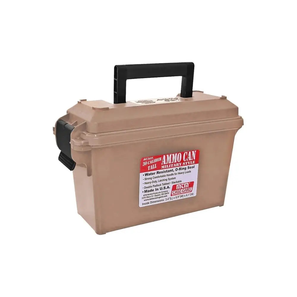 Mtm Ammo Cans & Dry Box.30 Cal can Tall - Fde Buy at Faith and Freedom Outdoors