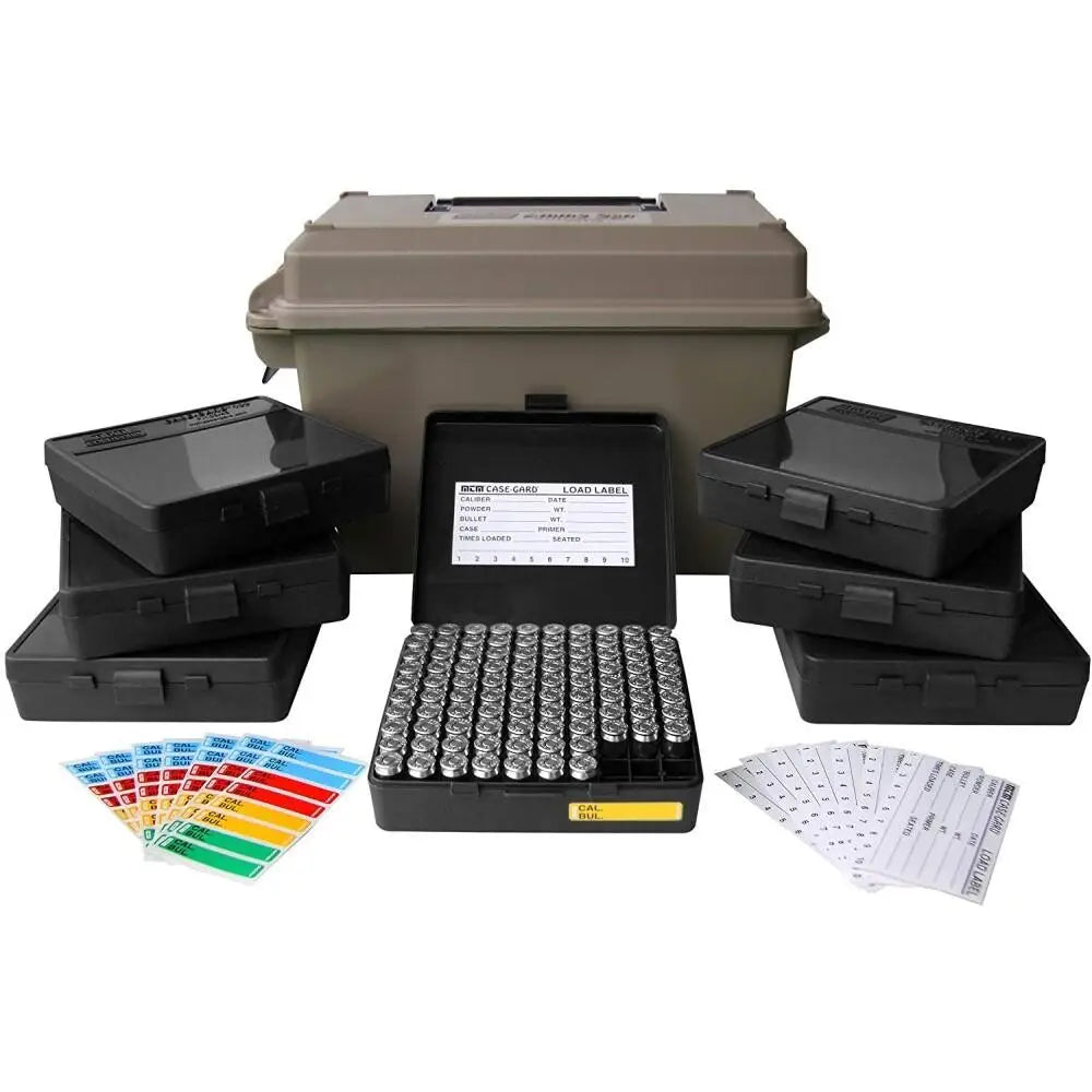 Mtm Ammo Cans & Dry Box Ac50.45 Acp can with 7-p10045 Dark Earth Buy at Faith and Freedom Outdoors