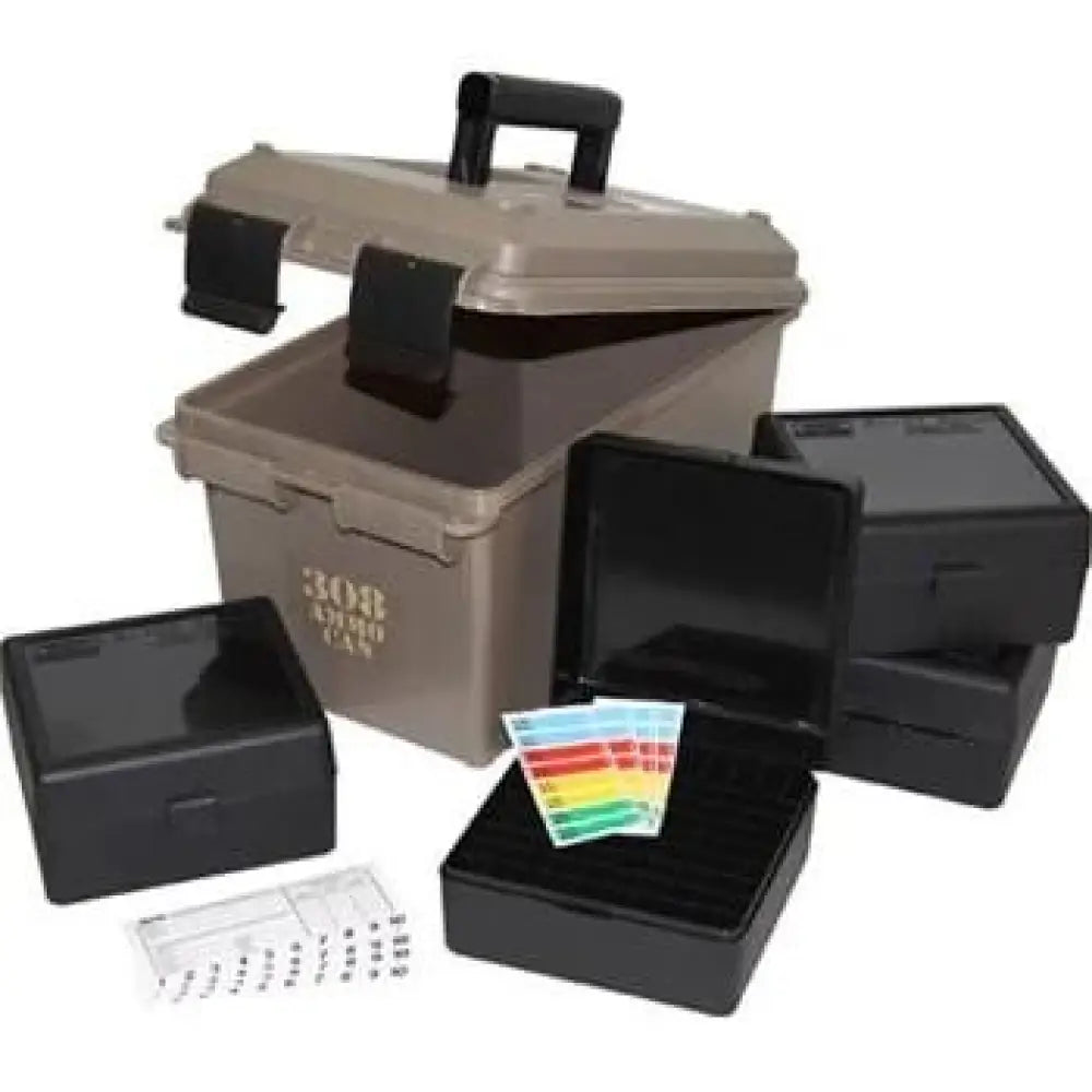 Mtm Ammo Cans & Dry Box Acc308 can for.308 Win 400/rd Dark Earth Buy at Faith and Freedom Outdoors