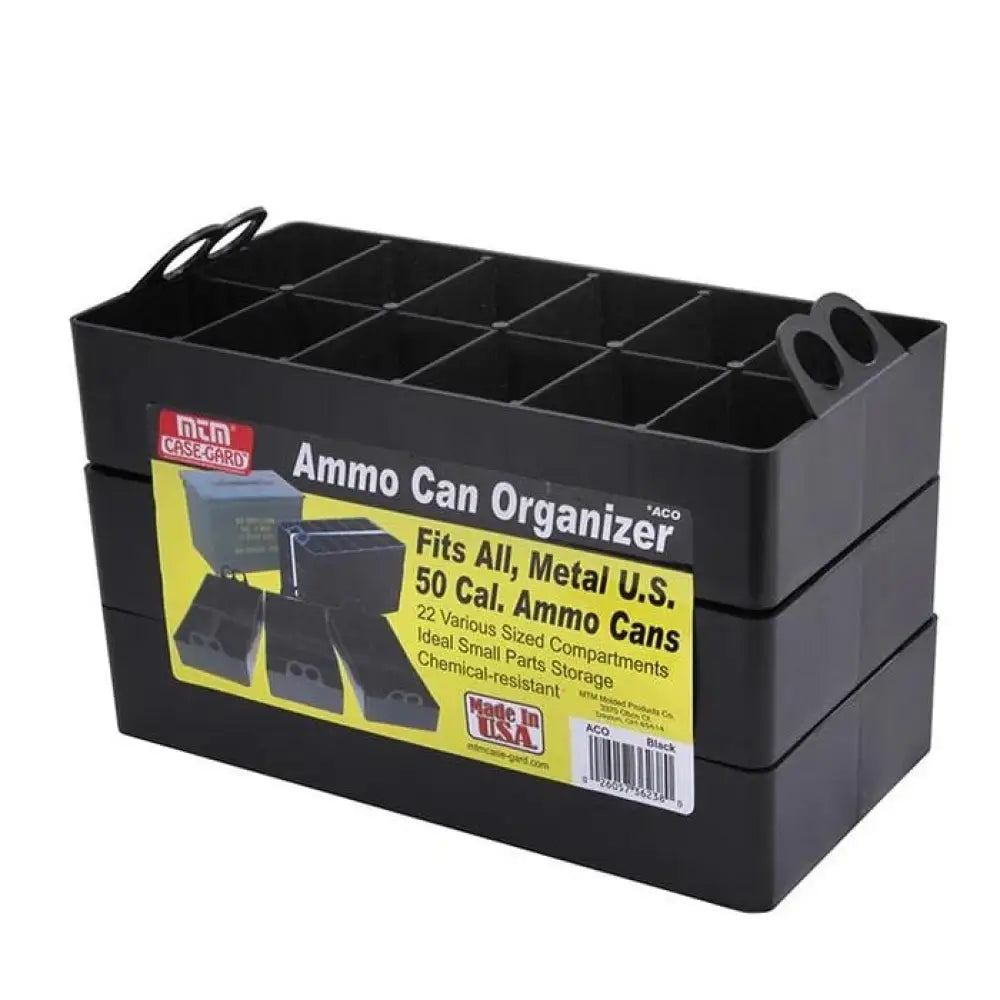 Mtm Ammo Cans & Dry Box can Organizer 50 Cal Black 3/ct Buy at Faith and Freedom Outdoors