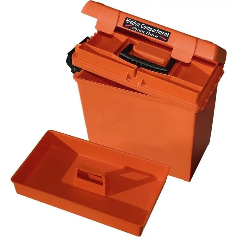 Mtm Ammo Cans & Dry Box Sportsmen’s Plus Utility 15’’ x 8.8’’ 13’’ Orange Buy at Faith and Freedom Outdoors