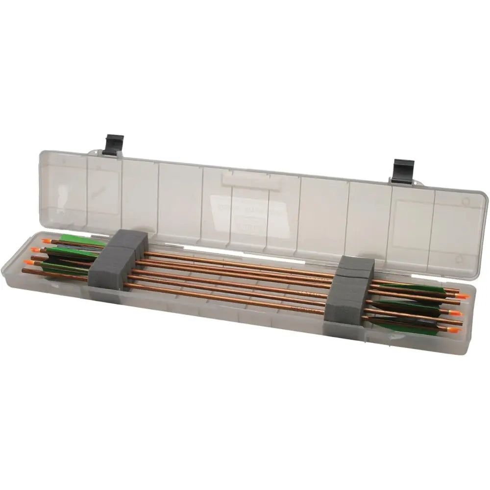 Mtm Arrow Tubes & Cases Ultra Compact Case Up to 32’’ Arrows Clear Smoke Buy at Faith and Freedom Outdoors
