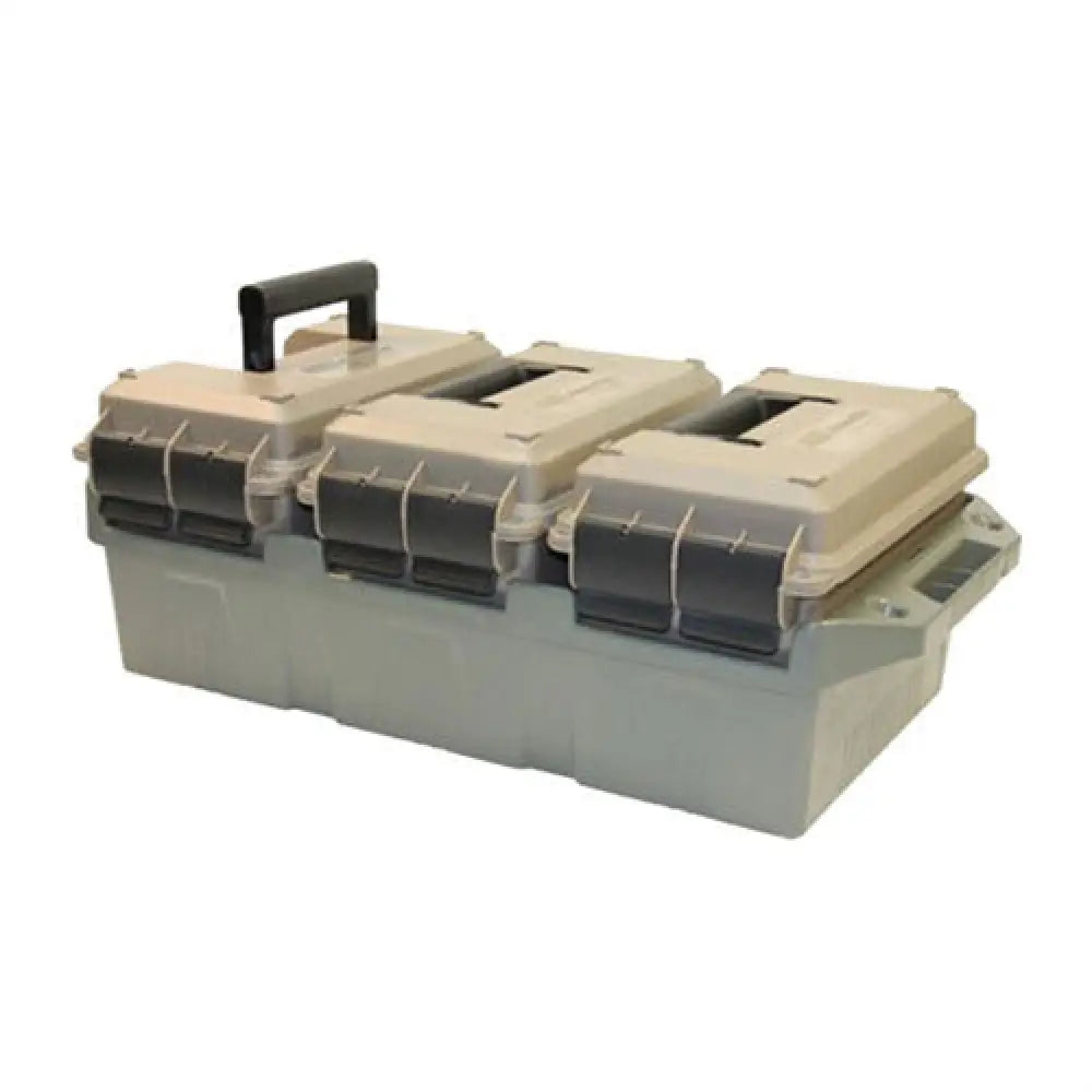 Mtm Case-gard Ac3c Ammo Crate 50 Cal Rifle Dark Earth Cans/army Green Polypropylene 13.5’’ x 7.4’’ 8.5’’ 30 Lb