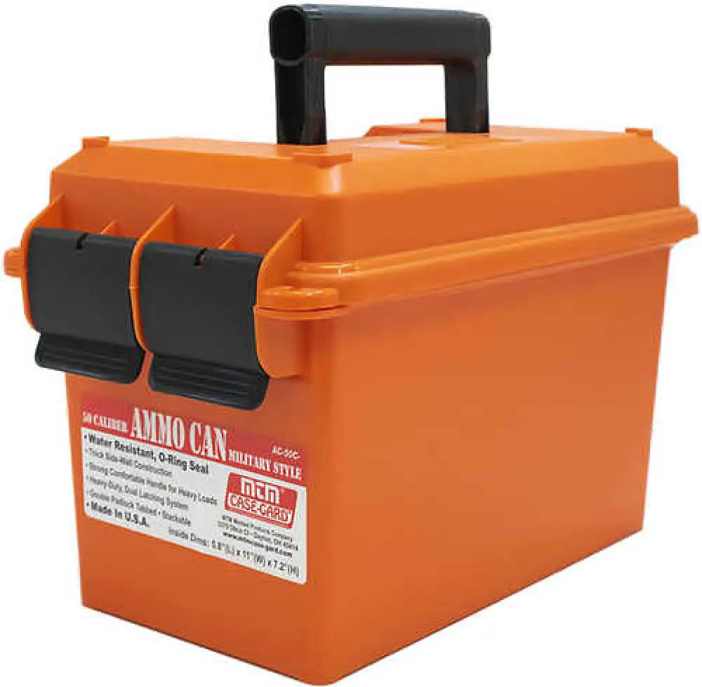 Mtm Case-gard Ac50c35 Ammo can 50 Cal Orange Polypropylene