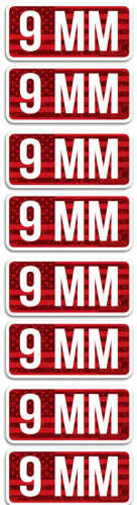 Mtm Case-gard Cl9mm Ammo Caliber Labels - Cl9mm