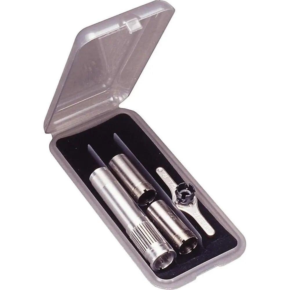 Mtm Chokes/muzzle Devices Choke Tube Case for 6 Extended or 9 Standard Tubes Clear Smoke Buy at Faith and Freedom