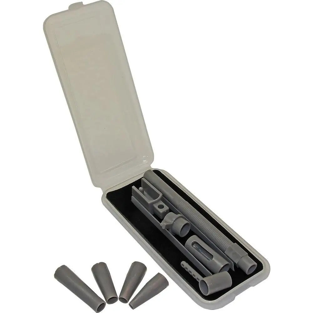 Mtm Gun Cleaning Kits Screw-it Deluxe Bore Guide Kit for Up to.357 Dia Grey Buy at Faith and Freedom Outdoors