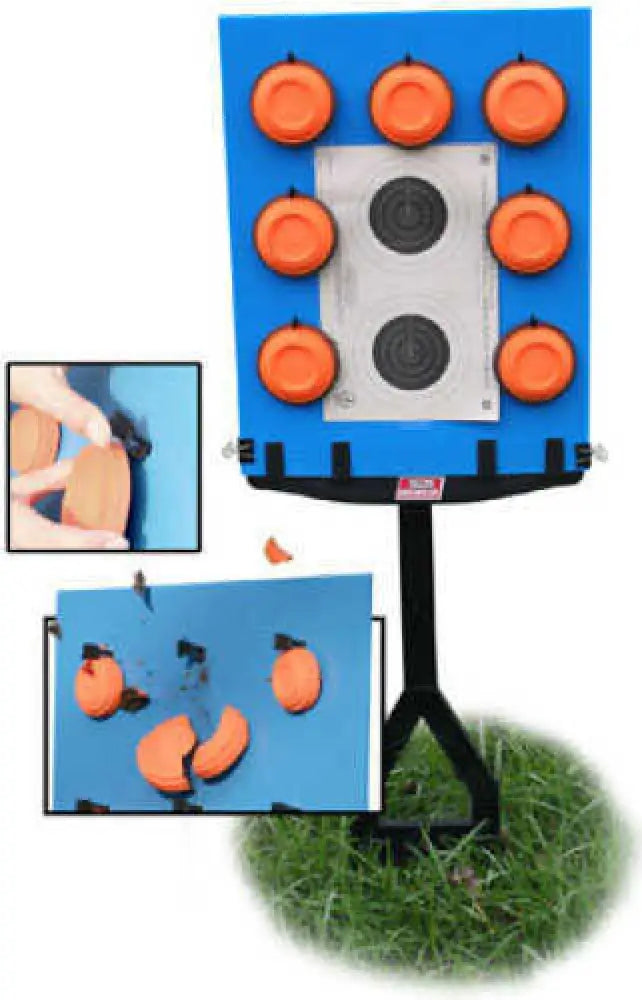 Mtm Jammit Target System - Stand Backer Bird Board Clips Blue/black Jmtbb