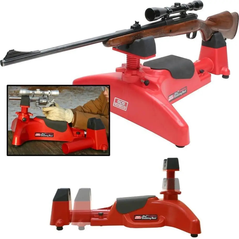 Mtm Shooting Rests Predator Rest Red Buy at Faith and Freedom Outdoors