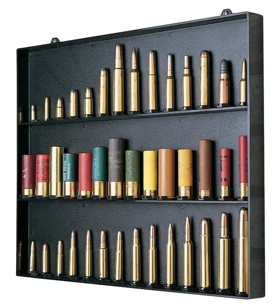 Mtm Shotshell Storage Collector’s Cartridge Display Board Black Buy at Faith and Freedom Outdoors