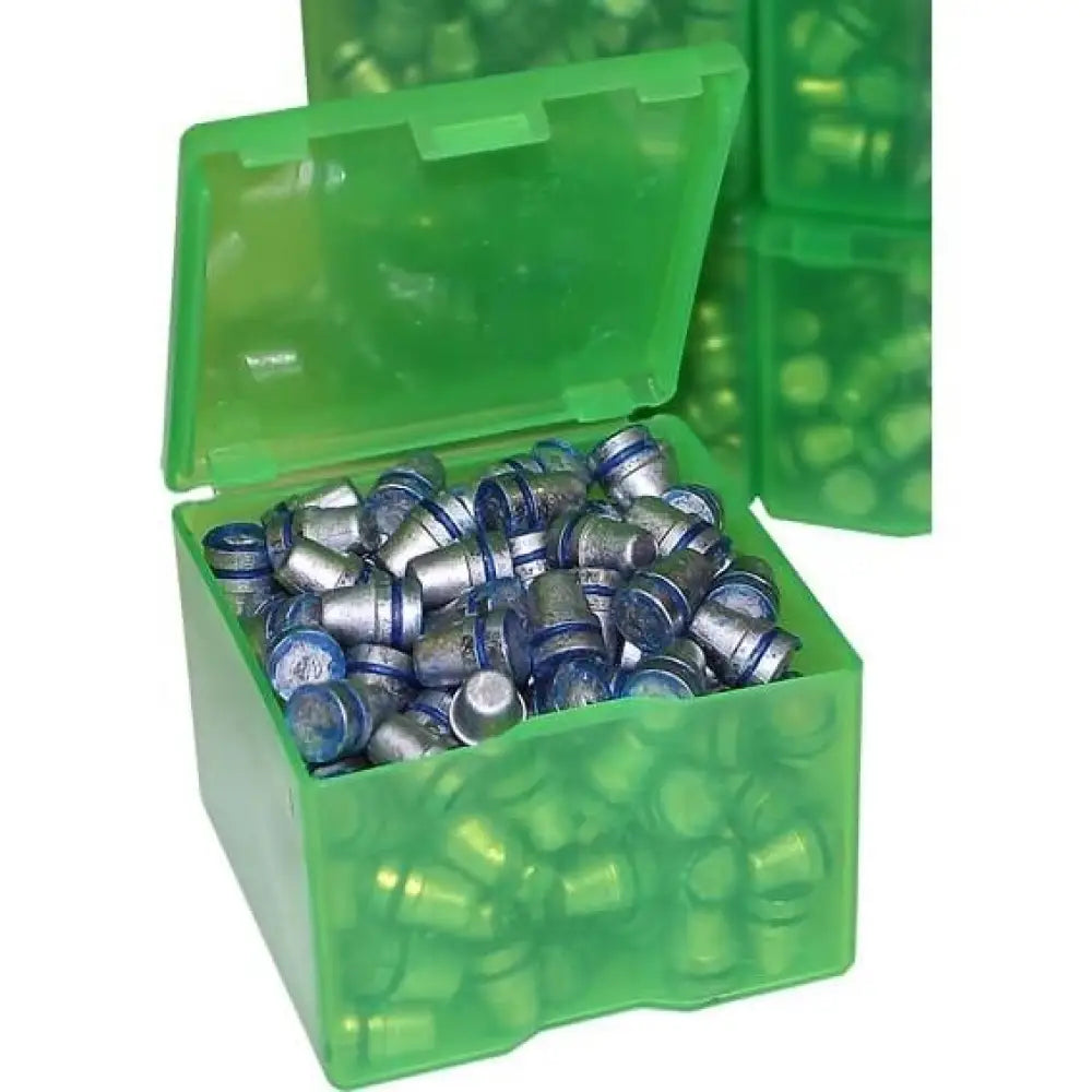 Mtm Storage|ammo Boxes Cast Bullet Box Clear Green 2/ct Buy at Faith and Freedom Outdoors