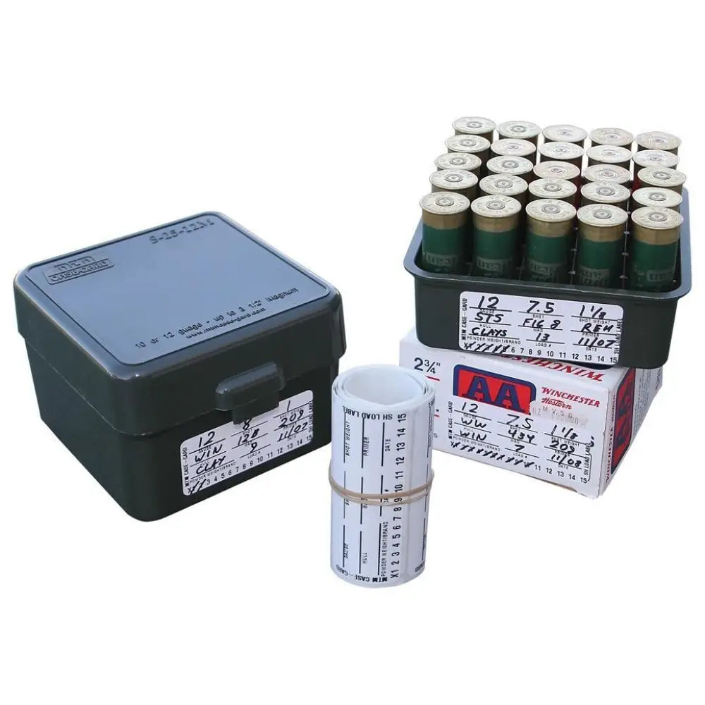 Mtm Storage Shotshell Load Labels 50/ct Buy at Faith and Freedom Outdoors