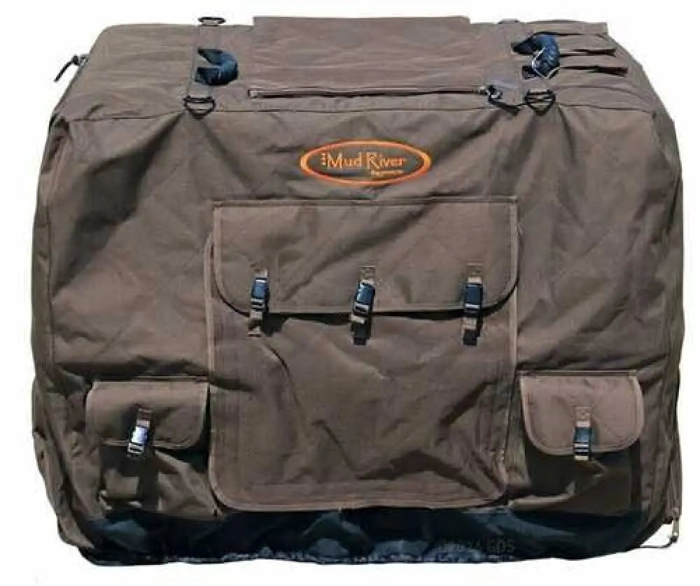 Mud River Dixie Brown Insulated Kennel Cover L-ext - Mrm1556