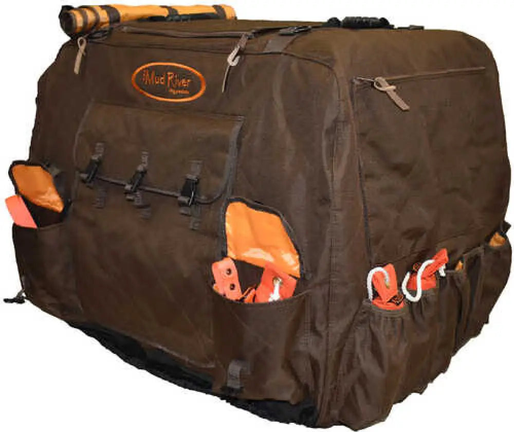 Mud River Dixie Brown Insulated Kennel Cover Med - Mrm1414