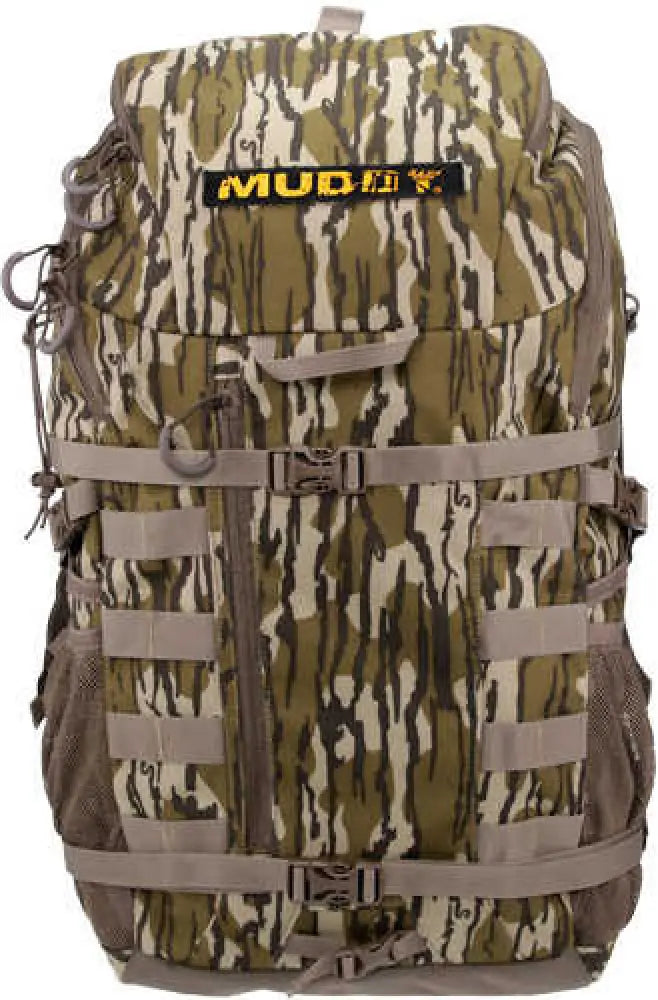 Muddy Mud-bpk-1500mo Pro 1500 Hunting Pack Mossy Oak Bottomland Polyester Zipper/buckles Closure - Mud-bpk-1500mo