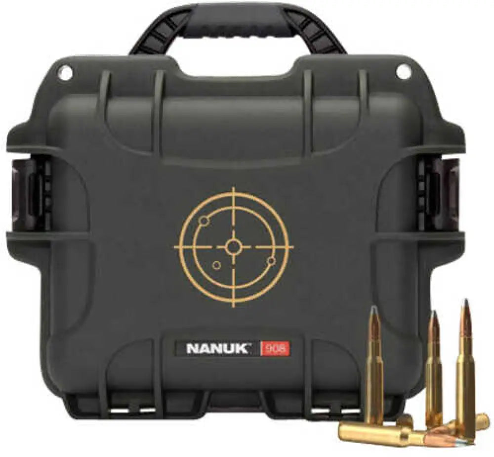Nanuk 908 Ammo Case 223 Rem 600rds Black W/white Target - 908ammo1