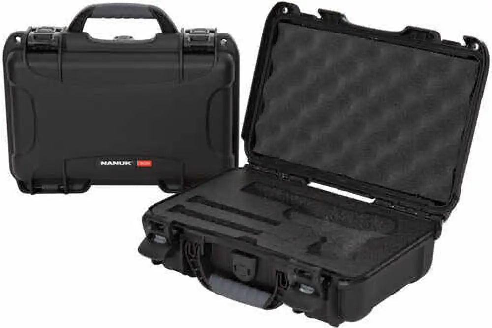 Nanuk 909 Classic Pistol Case Black Polyethylene - 909-clasg1