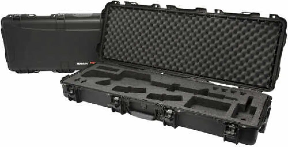 Nanuk 990 Ar15 Case with Foam Black Polyethylene Rifle - 990-ar01
