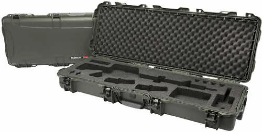 Nanuk 990 Ar15 Case with Foam Olive Polyethylene - 990-ar06