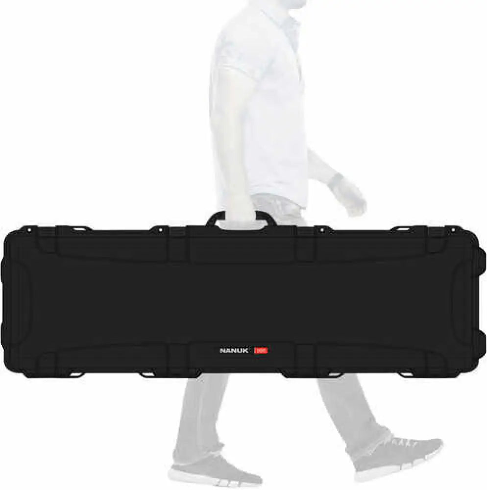 Nanuk 995 with Foam Long Polyethylene Black - 995-1001