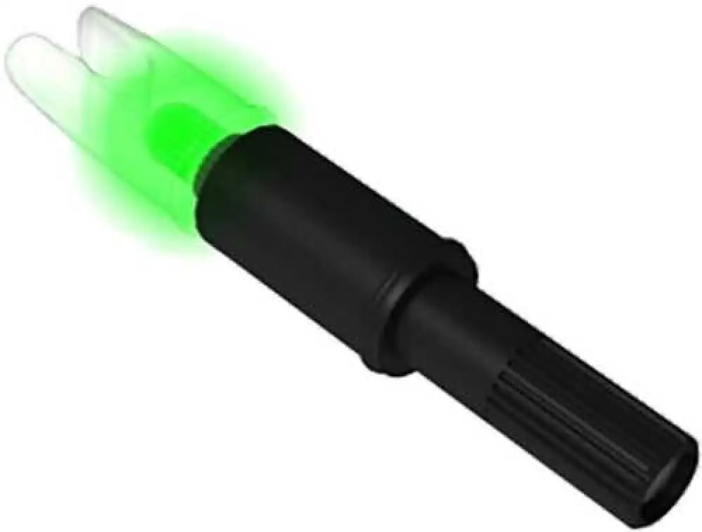 Nap Thunderglo Lighted Nocks Green Universal Fit 6 Pk. Model: Nap-illn-gr-6pk