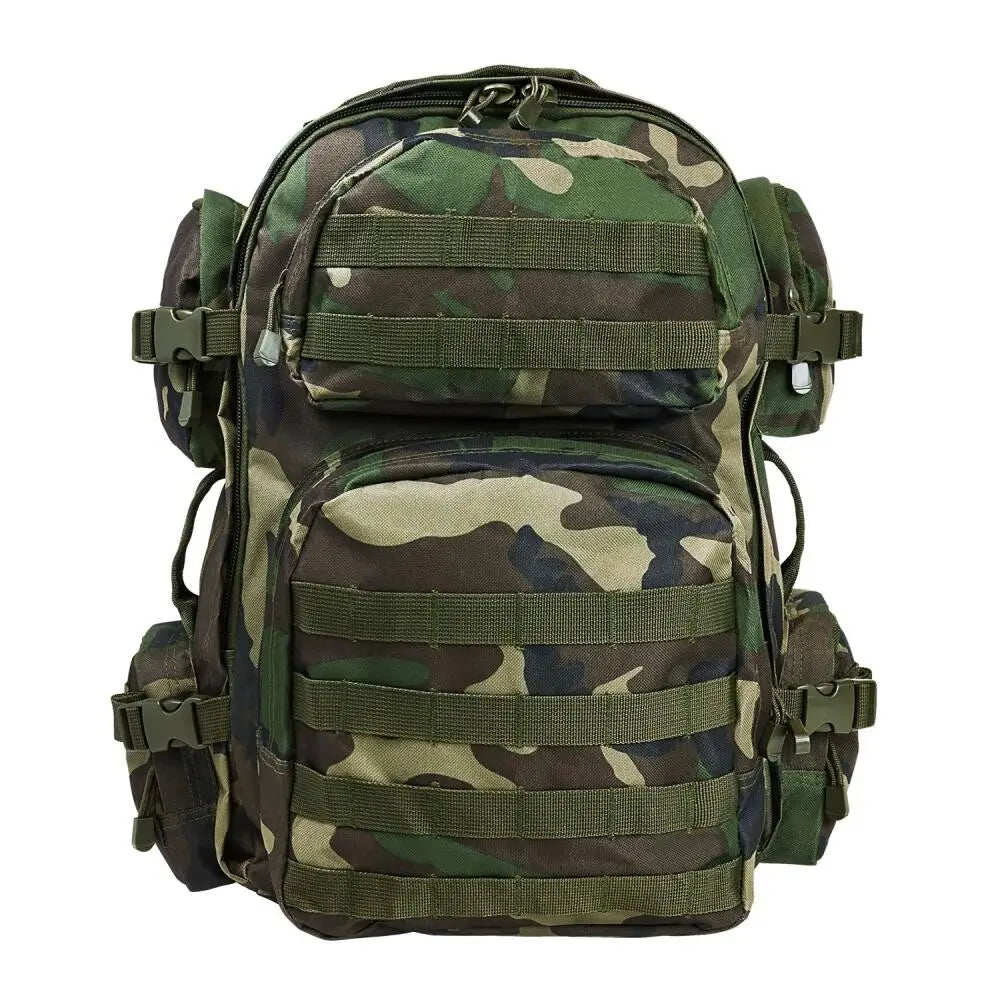 Ncstar Backpacks Ncstar Vismtactical Backpack - Woodland Camo Buy at Faith and Freedom Outdoors