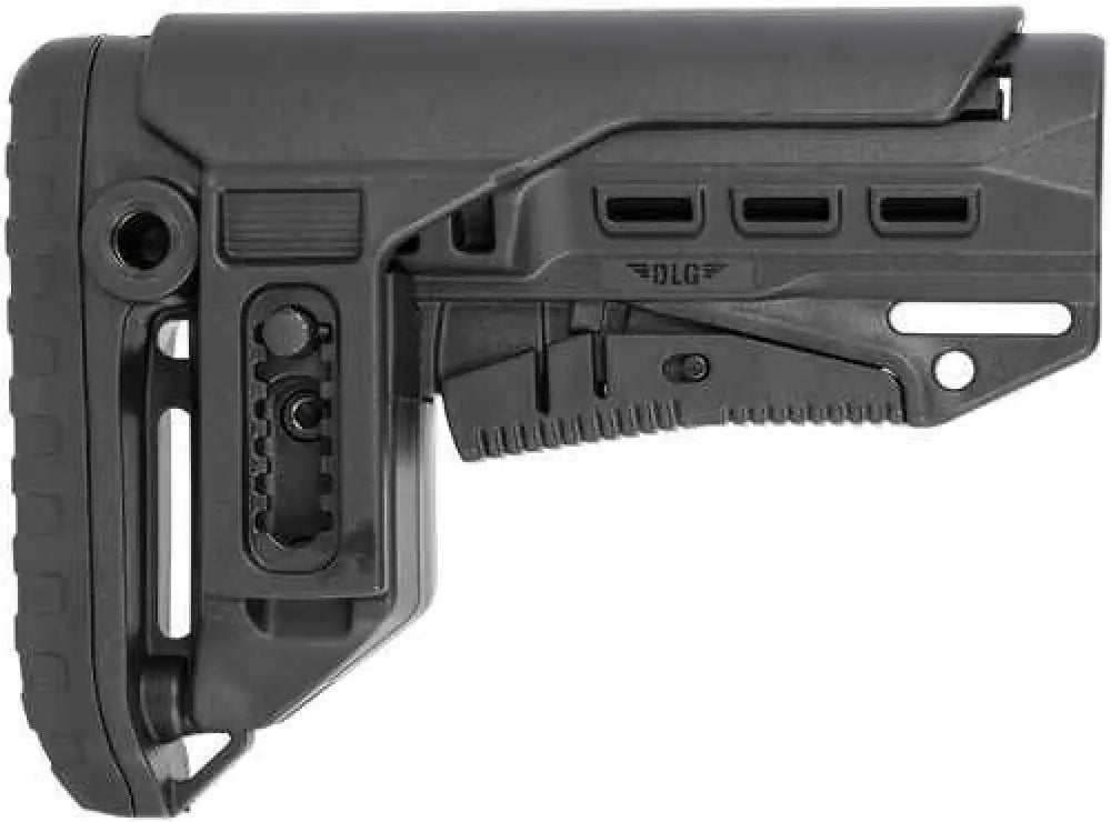 Ncstar Dlg-130-052 Compact Pcp52 Mil-spec Stock Black Synthetic Collapsible with Adjustable Cheekpiece