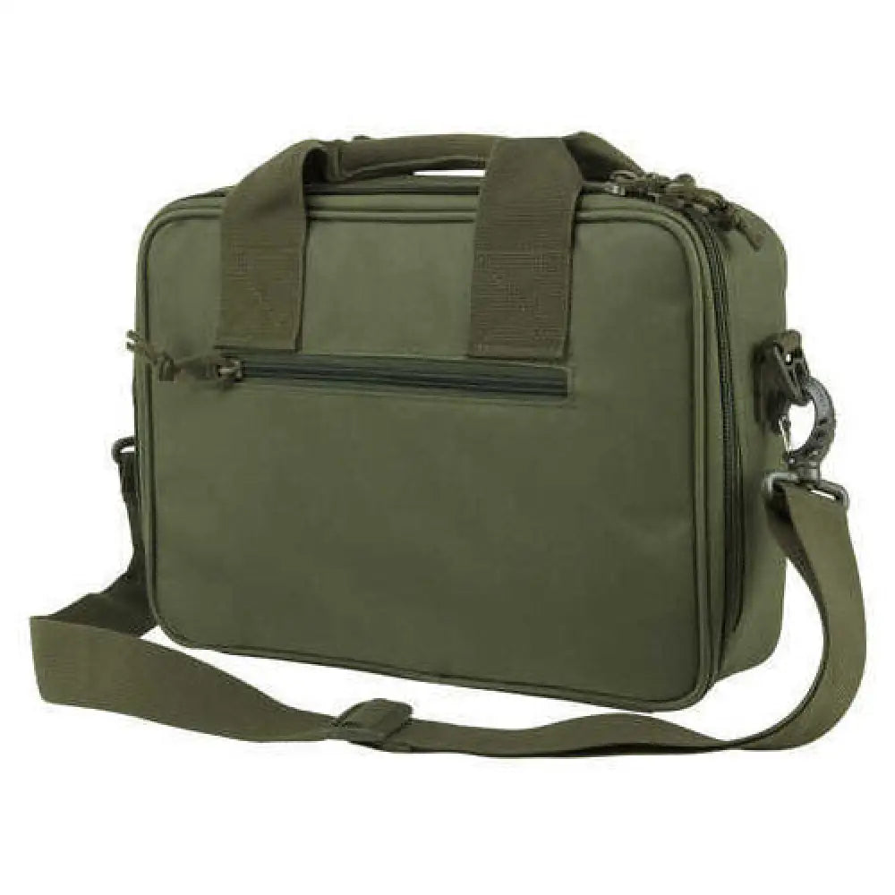 Ncstar Double Pistol Range Bag Green Md: Cpdx2971g